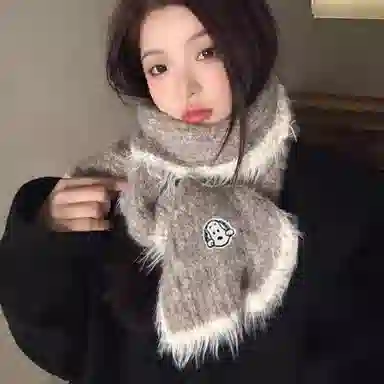 SNOOPY Colorful Dot Scarf