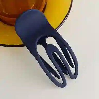 贯古今 发量少女后脑勺盘发鸭嘴夹简约横夹一字夹半扎 发夹 女款