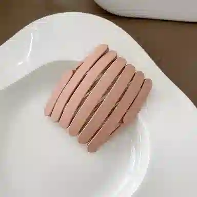 贯古今 旅行可伸缩折叠女洗脸专用带齿压发防滑碎发头箍刘海发卡发捆 亚克力 发箍 女款