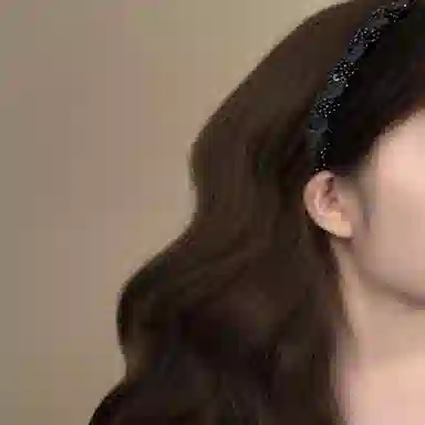 贯古今 轻奢高颅顶带齿头箍蓬松高级感发卡洗脸高端头箍 亚克力 发箍 女款