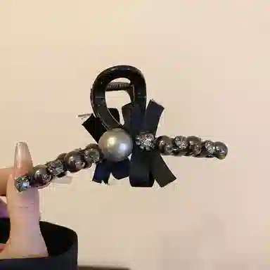 贯古今 美拉德后脑勺大号高级感夹子头饰高端气质鲨鱼夹 发夹 女款