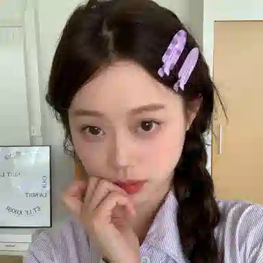 贯古今 水果系列葡萄樱桃无痕鸭嘴可爱甜美少女刘海侧边夹 发夹 女款