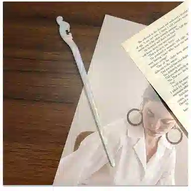 贯古今 仙气清冷日常发饰国风盘发现代祥云簪子优雅后脑勺 发簪 女款