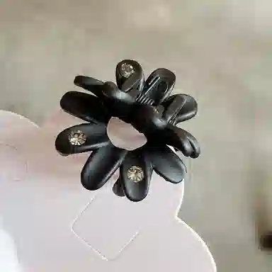 贯古今 半扎发头饰短发打理 女后脑勺碎发小夹子花朵抓夹发卡 发夹 女款