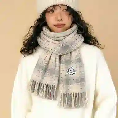 SNOOPY Colorful Dot Scarf