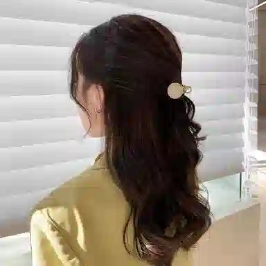 贯古今 简约小号后脑勺高级感高马尾固定高级感 合金 发夹 女款