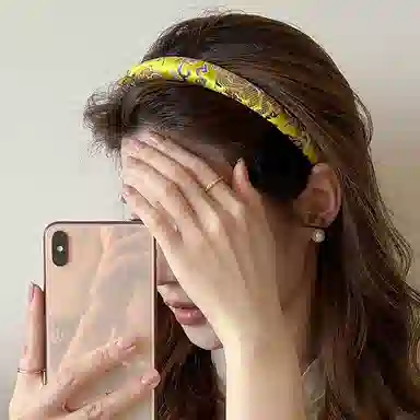 贯古今 古风新中式流行高级感头箍外出发饰 发箍 女款