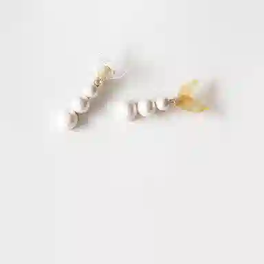 贯古今 仿珍珠鱼尾高级感侧边夹刘海夹前额小夹子头饰鸭嘴夹碎 发夹 女款