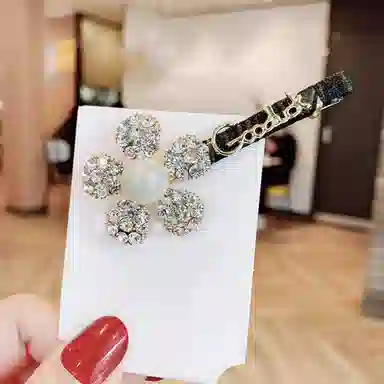 贯古今 高端前额侧边 合金 发夹 女款