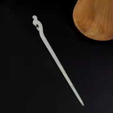 贯古今 仙气清冷日常发饰国风盘发现代祥云簪子优雅后脑勺 发簪 女款