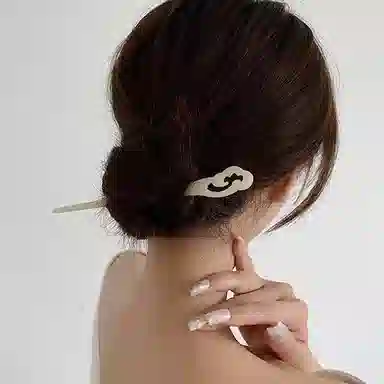 贯古今 新中式汉服后脑勺盘发现代高级感古风 发簪 女款