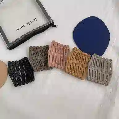 贯古今 旅行可伸缩折叠女洗脸专用带齿压发防滑碎发头箍刘海发卡发捆 亚克力 发箍 女款