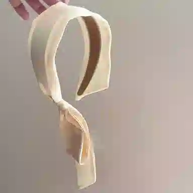 贯古今 复古港风飘带潮小清新宽边防滑压发发卡发饰百搭洗脸头箍 布艺 发箍 女款