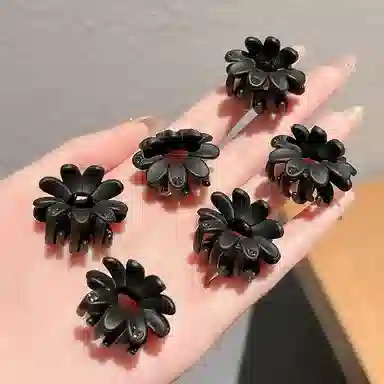 贯古今 半扎发头饰短发打理 女后脑勺碎发小夹子花朵抓夹发卡 发夹 女款