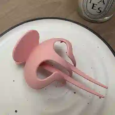 贯古今 磨砂盘发抓夹 高级感新款碎发发饰 后脑勺超大号鲨鱼夹 亚克力 发夹 女款