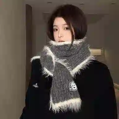 SNOOPY Colorful Dot Scarf