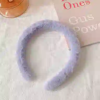 贯古今 高级感纯色简约高颅顶头箍 布艺 发箍 女款