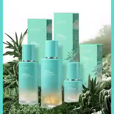 水木花草 白松露酵母 护肤套装 保湿补水抗氧化控油 七件套礼盒