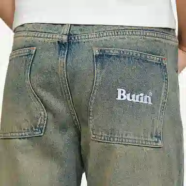 BURNIN Fusion Logo Jeans
