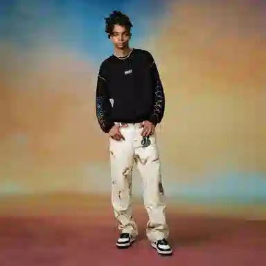 BEASTER x Calabash Brothers Embroidered Sweatshirt