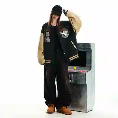 BEASTER x Astro Boy Baseball Jacket