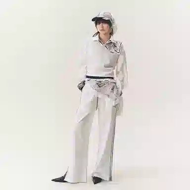 BEASTER x WOODY Polo Shirt White