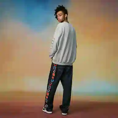 BEASTER x Calabash Brothers Embroidered Sweatshirt