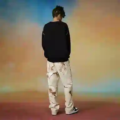 BEASTER x Calabash Brothers Embroidered Sweatshirt