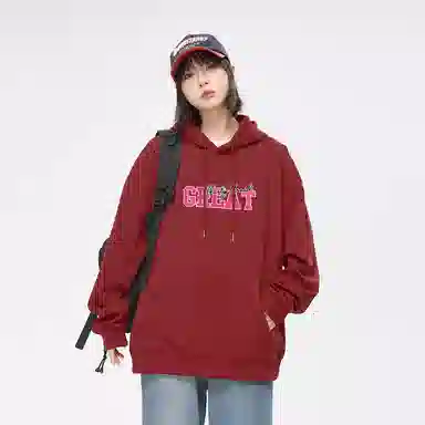 30BRAID Logo Print Hoodie