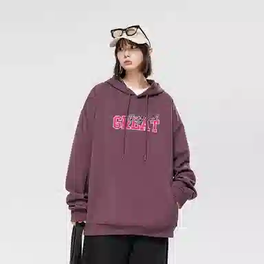 30BRAID Logo Print Hoodie