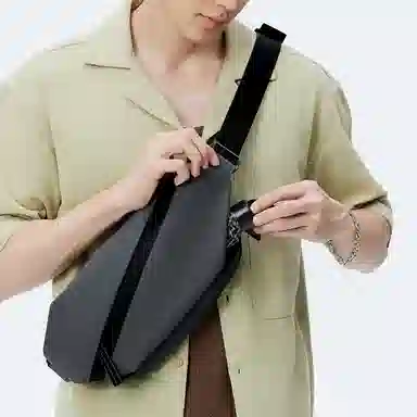 Pierre Cardin Functional Shoulder Bag Black