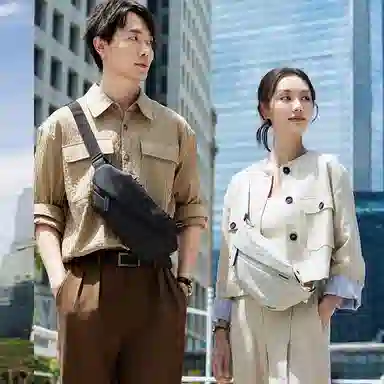 Pierre Cardin Functional Shoulder Bag Black