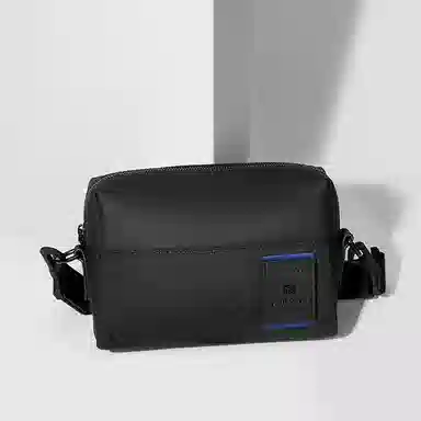 Pierre Cardin Nylon Crossbody Bag Black