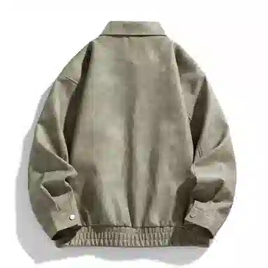 美式潮流复古翻领多风格休闲服饰皮衣 男女同款