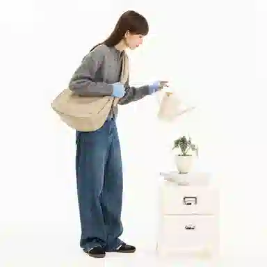 LIVEBOX Nylon Crossbody Bag