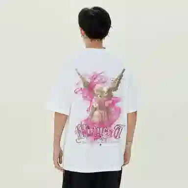 Pepe the Frog Angel Smoke Print T-Shirt