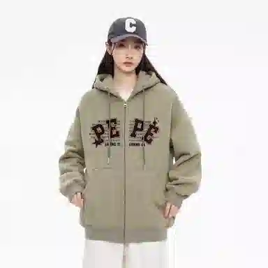 Pepe the Frog Basic Star Logo Hoodie