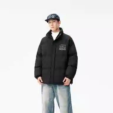 Pepe the Frog Long Sleeve Puffer Jacket