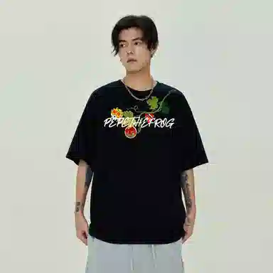 Pepe the Frog Retro Badge T-Shirt