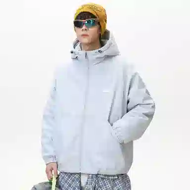 vitro 3D Snow Mountain Down Hoodie