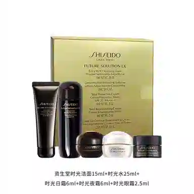 资生堂 时光琉璃丰盈紧致套组 舒缓