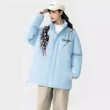 MGDOHOME Feather Wing Logo Puffer Jacket