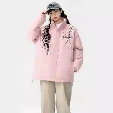 MGDOHOME Feather Wing Logo Puffer Jacket
