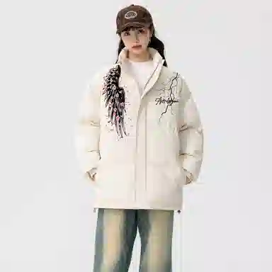 MGDOHOME Feather Wing Logo Puffer Jacket
