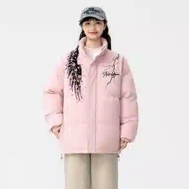 MGDOHOME Feather Wing Logo Puffer Jacket