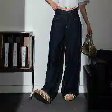 妙侣 闪耀银河 气质港风 舒适厚底 罗马凉鞋 女