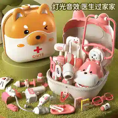 顽兔 小医生玩具套装 儿童过家家 早教益智玩具