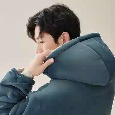 安之伴 秋冬睡衣复合绒暖感澳毛绒双层保暖连帽家居睡袍 男款 藏青色