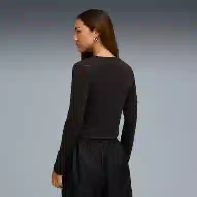 PUMA x ROSÉ Long Sleeve T-Shirt Black