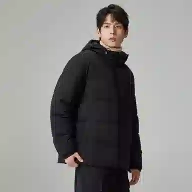 贵人鸟 保暖加厚连帽防风棉服 男女同款